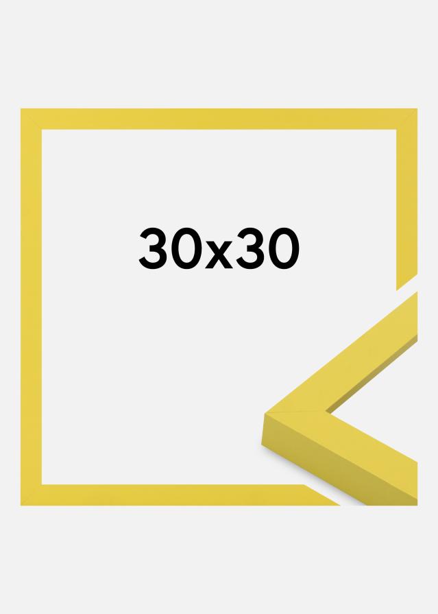 Jämtlands Ramfabrik Kader Selection Acrylglas Yellow 30x30 cm