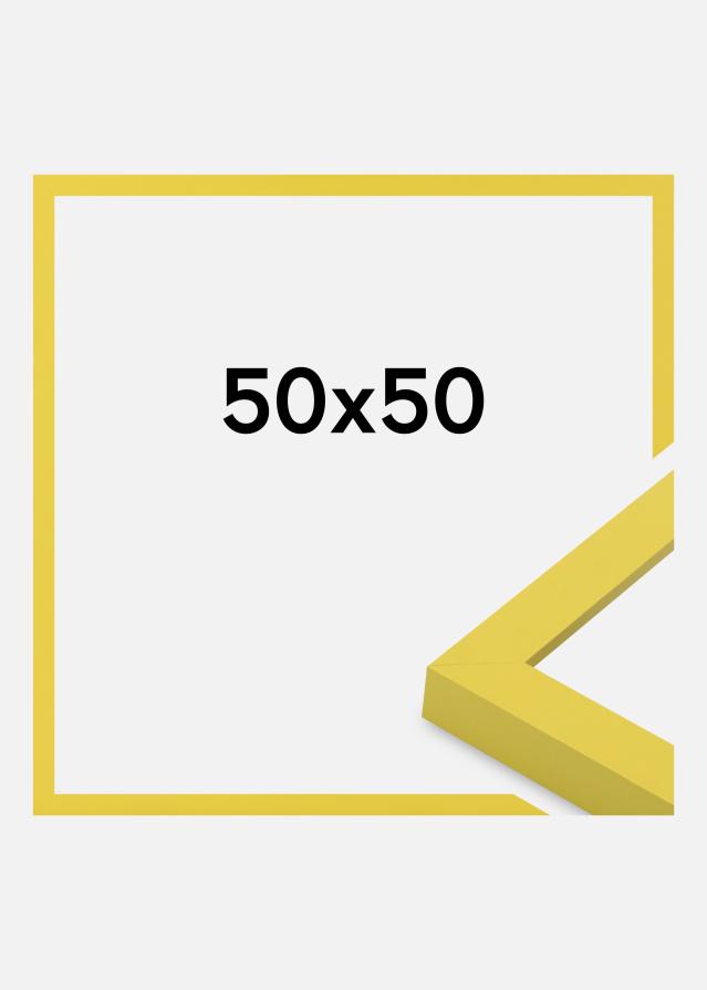Jämtlands Ramfabrik Kader Selection Acrylglas Yellow 50x50 cm