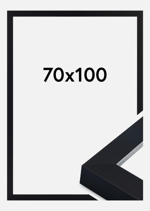 Jämtlands Ramfabrik Kader Sussex Acrylglas Zwart/Zilver 70x100 cm