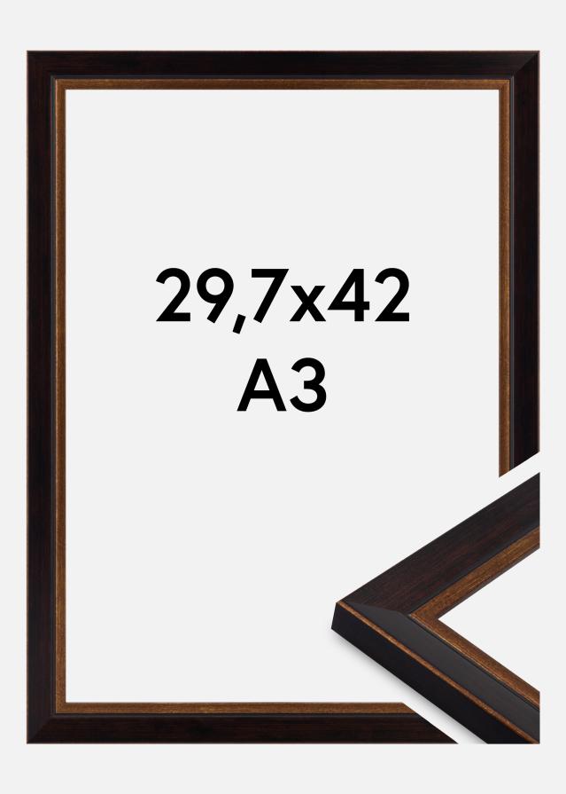 Jämtlands Ramfabrik Kader Artur Acrylglas Zwart 29,7x42 cm (A3)