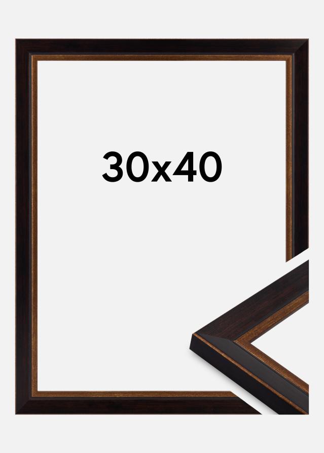 Jämtlands Ramfabrik Kader Artur Acrylglas Zwart 30x40 cm