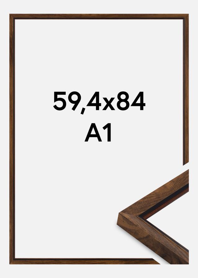 Jämtlands Ramfabrik Kader Obsidian Acrylglas Notelaar 59.4x84 cm (A1)