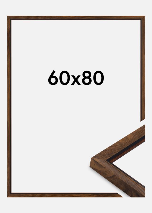 Jämtlands Ramfabrik Kader Obsidian Acrylglas Notelaar 60x80 cm