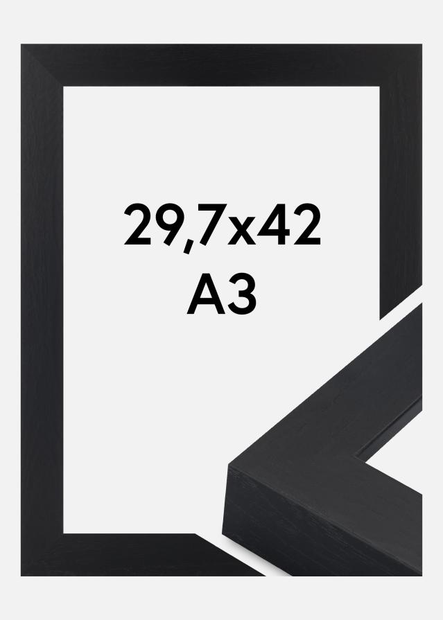 Jämtlands Ramfabrik Kader Wells Acrylglas Zwart 29,7x42 cm (A3)