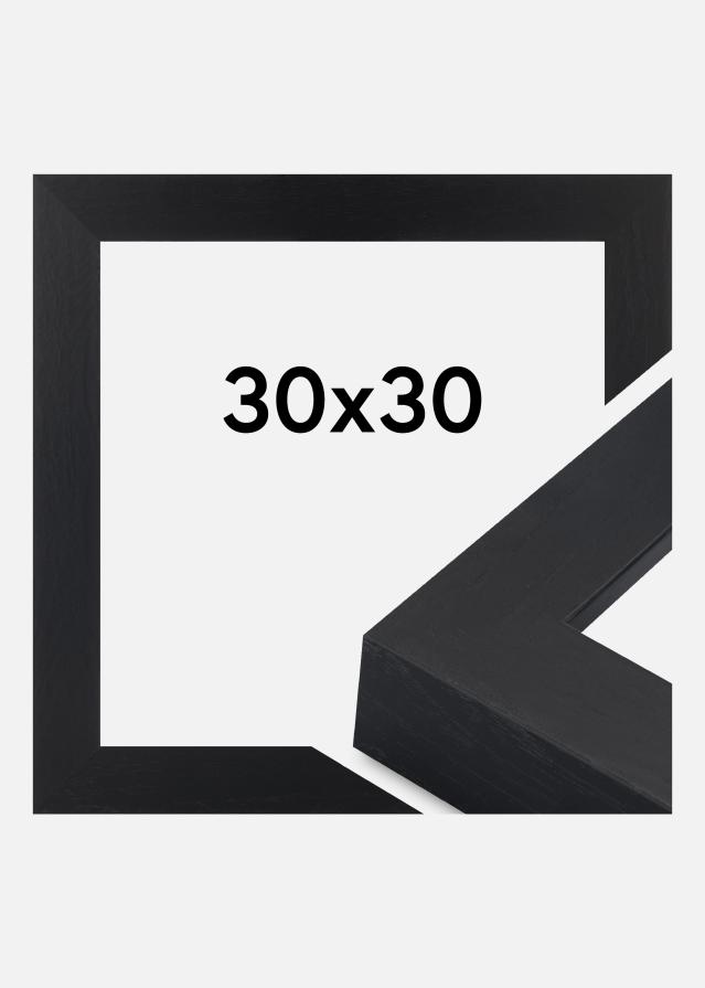 Jämtlands Ramfabrik Kader Wells Acrylglas Zwart 30x30 cm