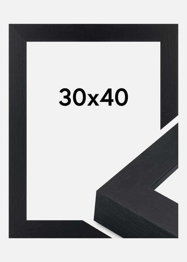 Jämtlands Ramfabrik Kader Wells Acrylglas Zwart 30x40 cm