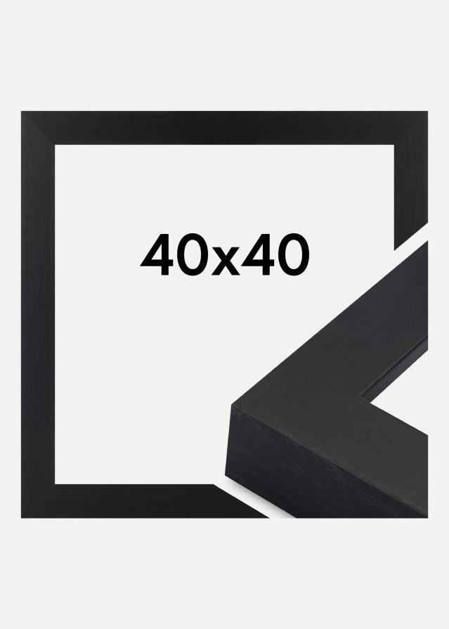 Jämtlands Ramfabrik Kader Wells Acrylglas Zwart 40x40 cm
