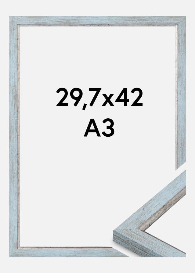 Jämtlands Ramfabrik Kader Whitby Acrylglas Blauw 29,7x42 cm (A3)