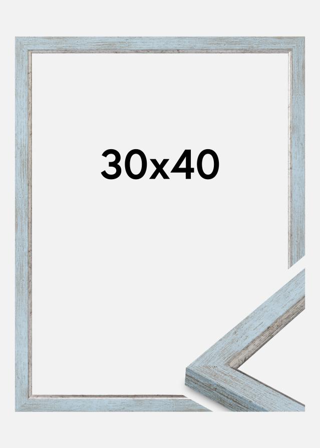 Jämtlands Ramfabrik Kader Whitby Acrylglas Blauw 30x40 cm