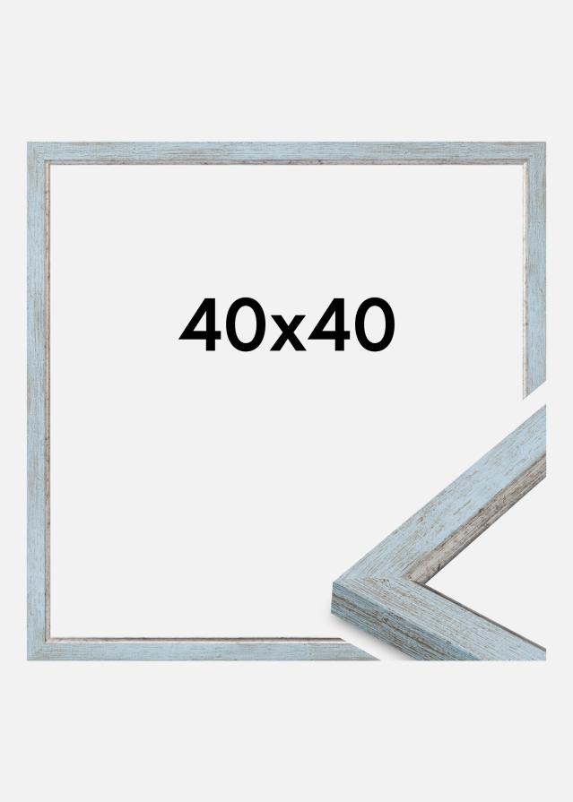 Jämtlands Ramfabrik Kader Whitby Acrylglas Blauw 40x40 cm