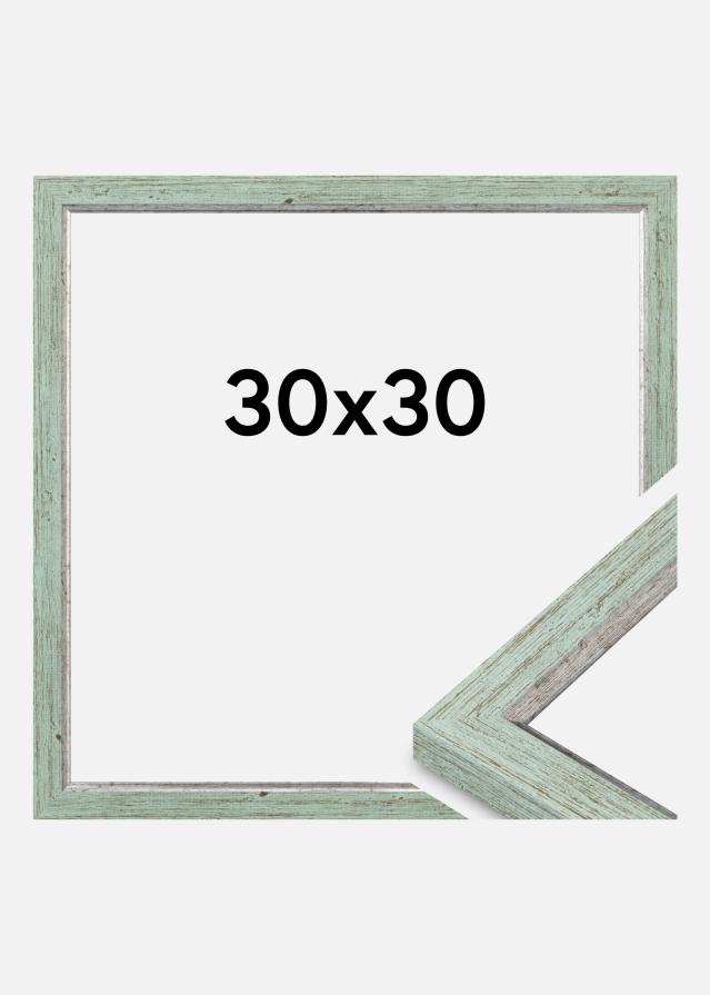 Jämtlands Ramfabrik Kader Whitby Acrylglas Groen 30x30 cm