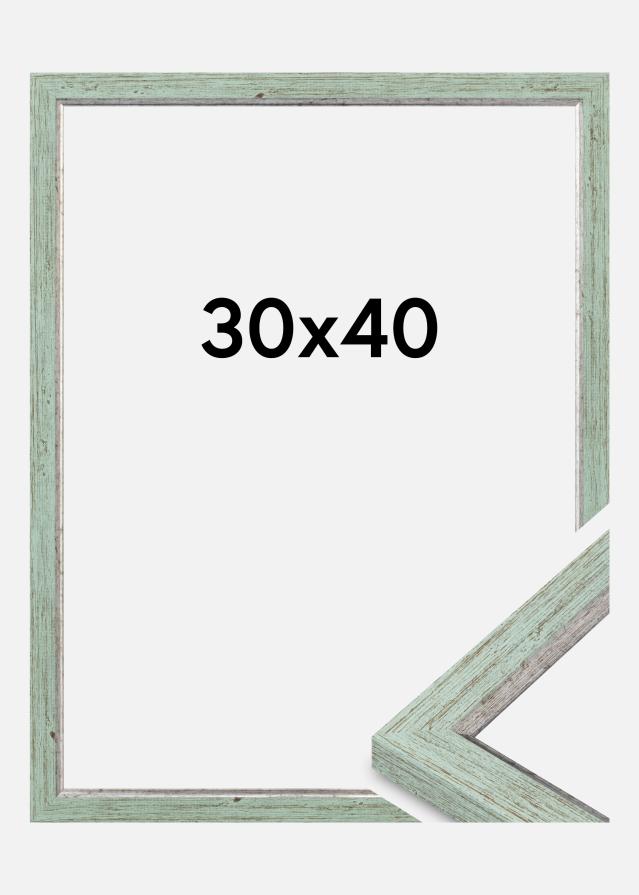 Jämtlands Ramfabrik Kader Whitby Acrylglas Groen 30x40 cm