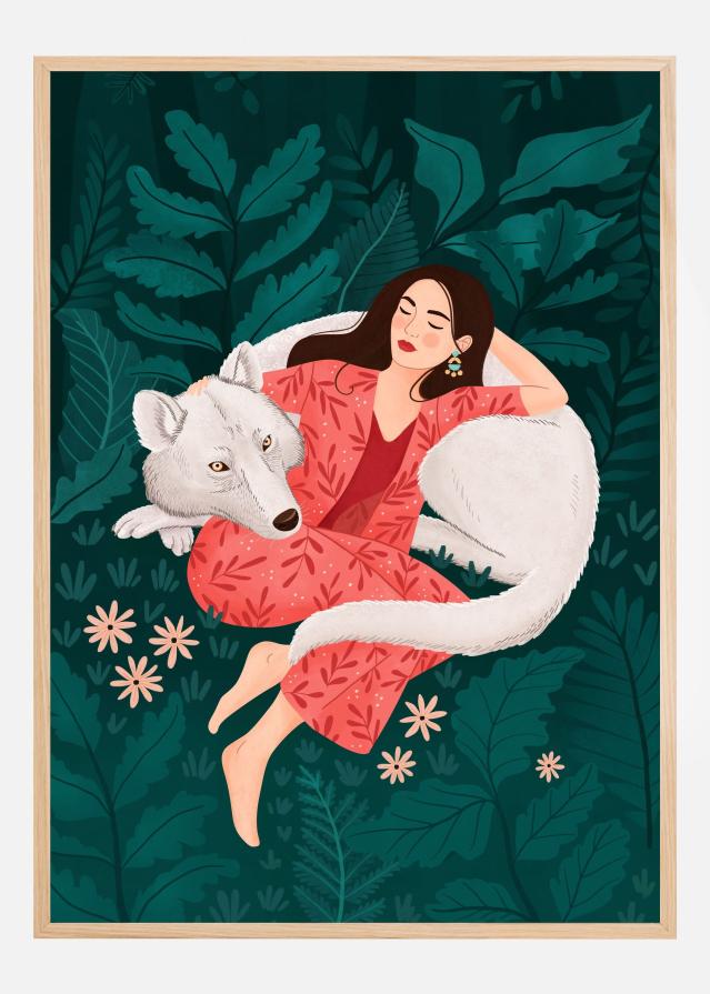 Bildverkstad Polar Wolf Poster