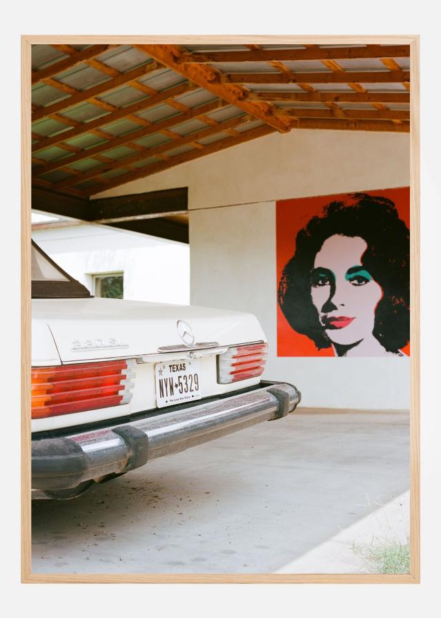 Bildverkstad Marfa Texas Poster