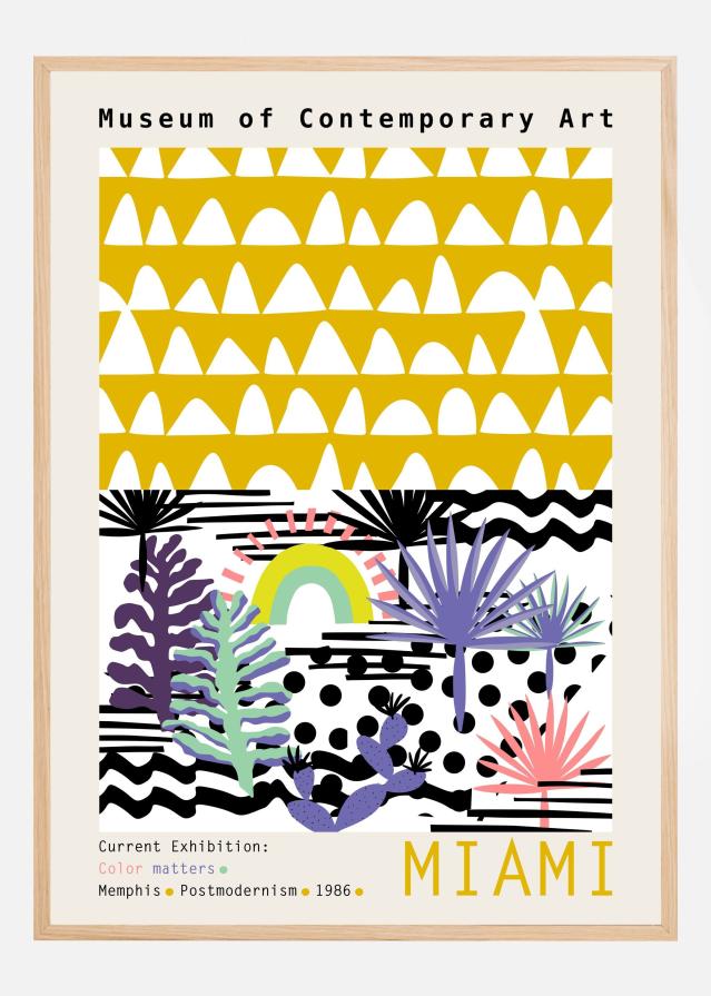 Bildverkstad Museum of Contemporary Art Miami Poster