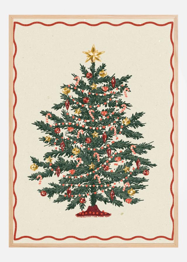 Bildverkstad Christmas tree Poster