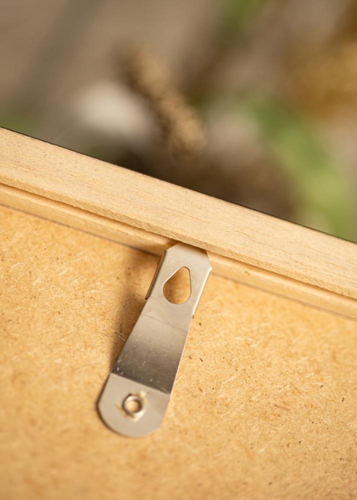 Ram med passepartou Fotokader Hermes Okkernoot 60x80 cm - Passe-partout Wit 20x28 inches