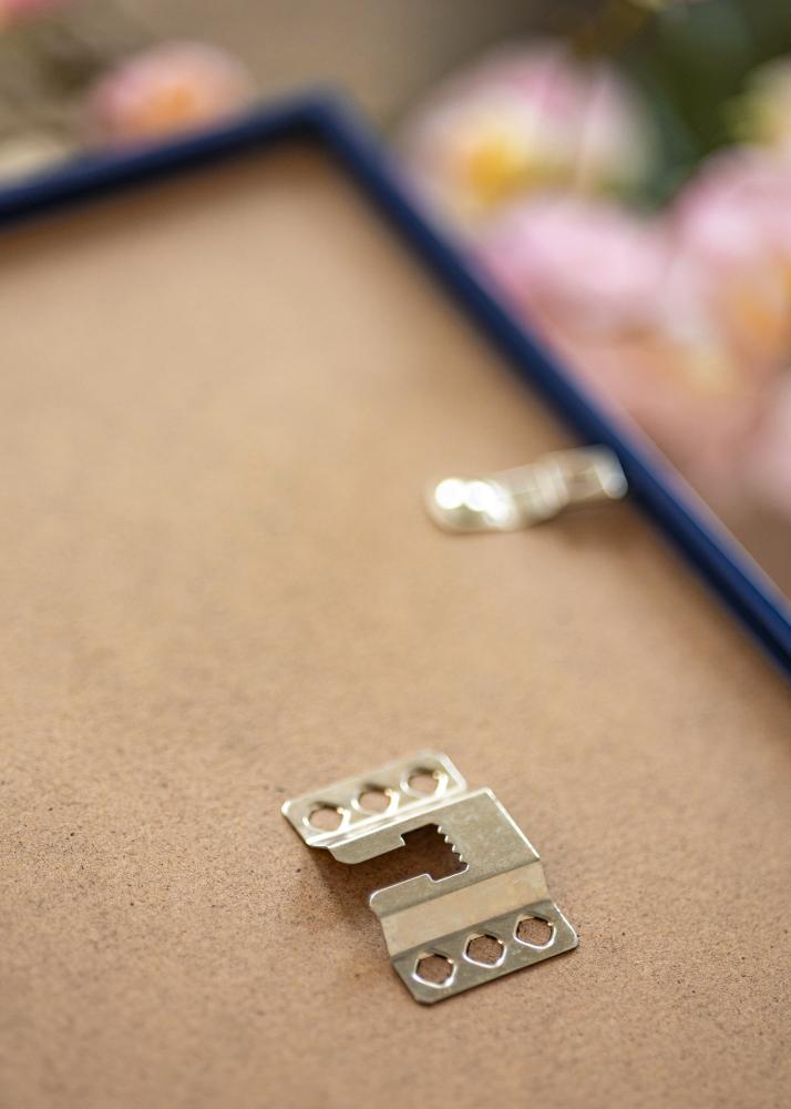 Ram med passepartou Kader New Lifestyle Blauw 42x59,4 cm (A2) - Passe-partout Wit 25x38 cm