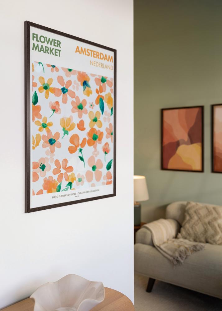 BGA Kader Trendy Acrylglas Walnoot 30x30 cm