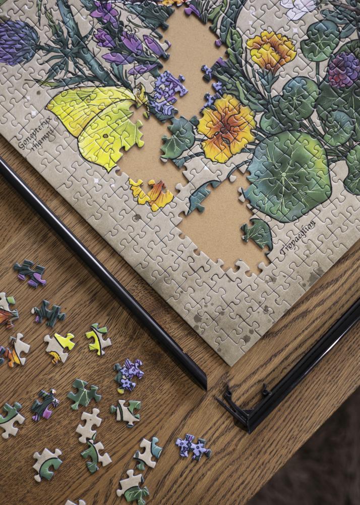 Innova Puzzelkader Zwart 37,5x98 cm