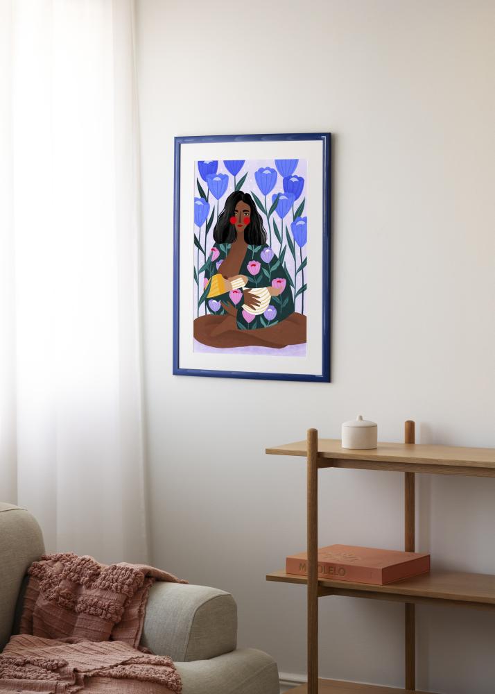 Jämtlands Ramfabrik Kader Dorset Acrylglas Donkerblauw 21x29,7 cm (A4)