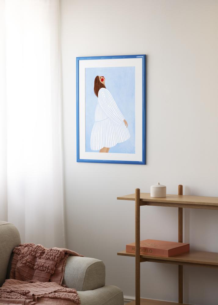 Jämtlands Ramfabrik Kader Dorset Acrylglas Blauw 21x29,7 cm (A4)