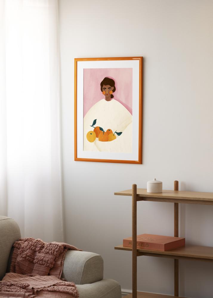 Jämtlands Ramfabrik Kader Dorset Acrylglas Oranje 30x45 cm