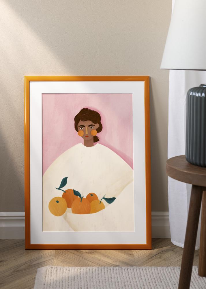 Jämtlands Ramfabrik Kader Dorset Acrylglas Oranje 30x45 cm