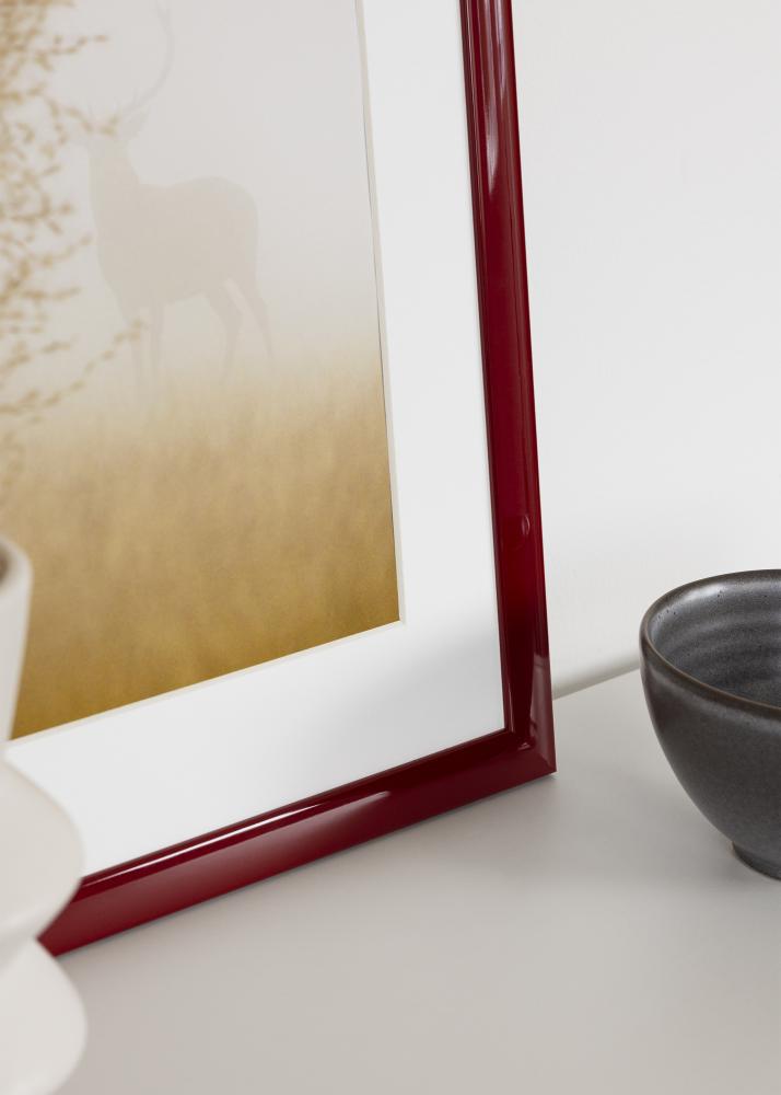 Jämtlands Ramfabrik Kader Dorset Acrylglas Donkerrood 59,4x84,1 cm (A1)