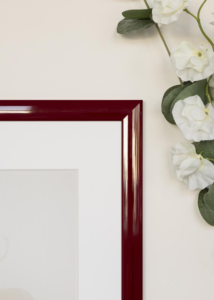 Jämtlands Ramfabrik Kader Dorset Acrylglas Donkerrood 59,4x84,1 cm (A1)