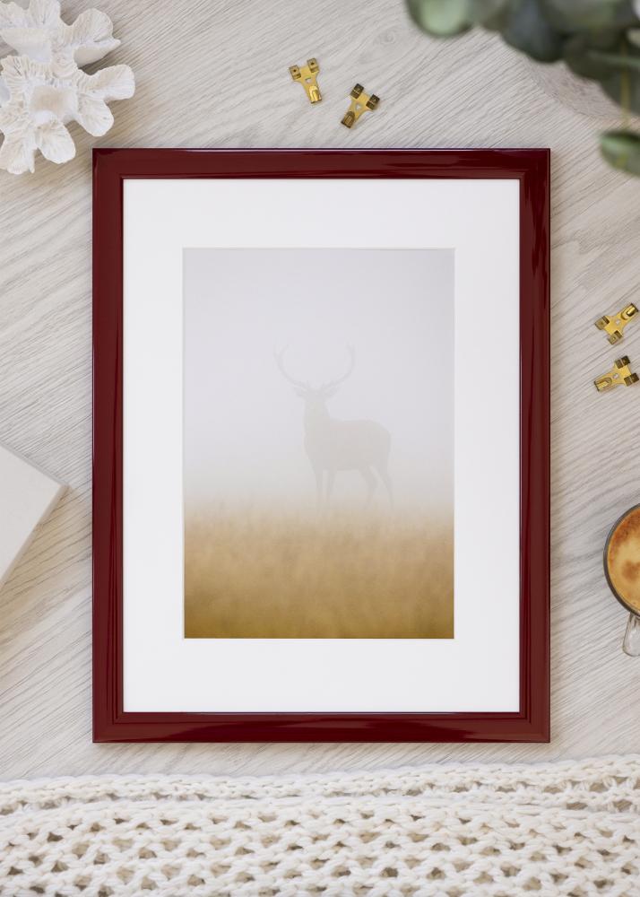 Jämtlands Ramfabrik Kader Dorset Acrylglas Donkerrood 59,4x84,1 cm (A1)