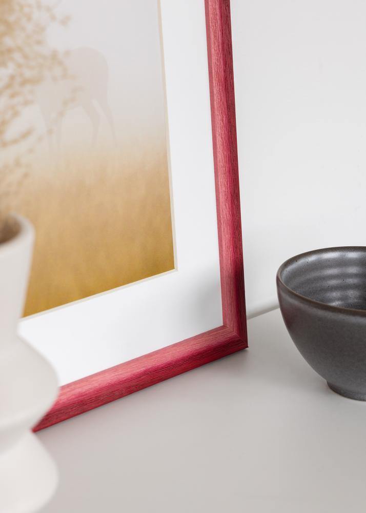 Jämtlands Ramfabrik Kader Cornwall Acrylglas Donkerrood 40x50 cm