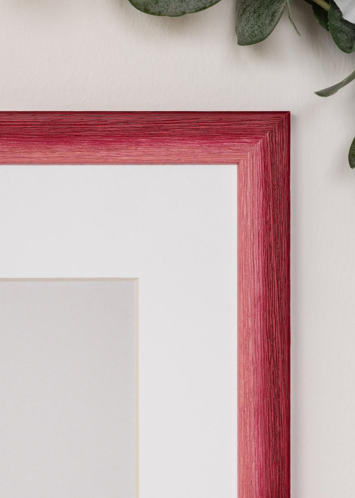 Jämtlands Ramfabrik Kader Cornwall Acrylglas Donkerrood 40x50 cm