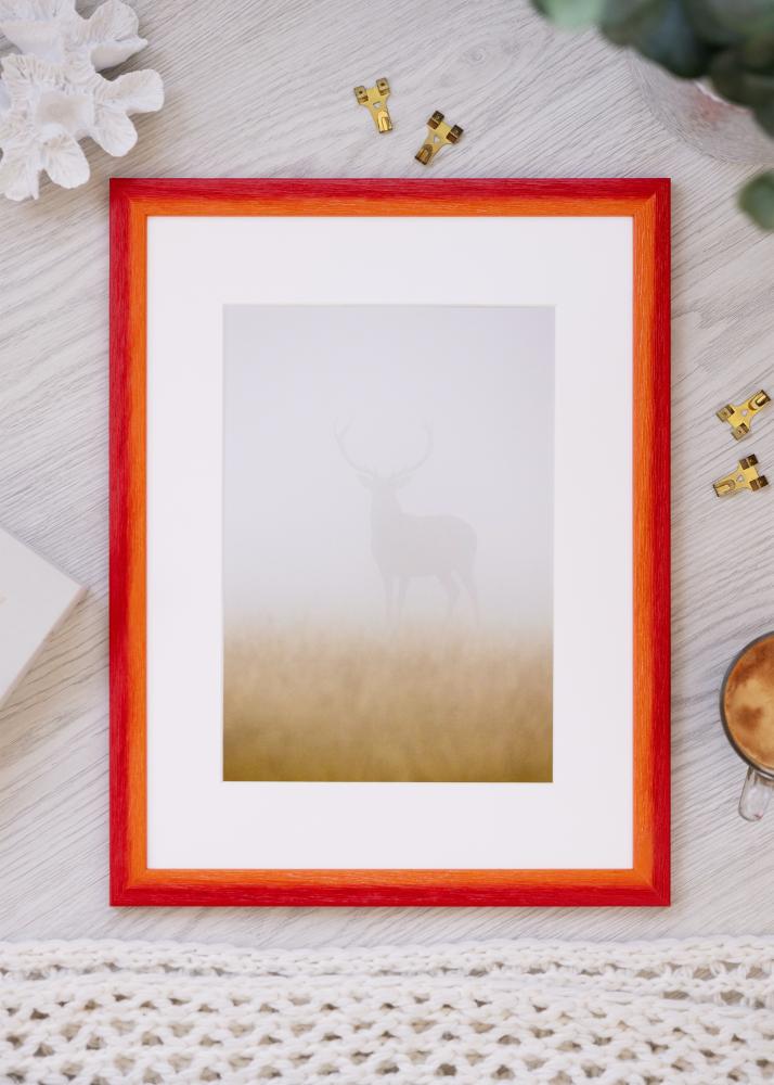 Jämtlands Ramfabrik Kader Cornwall Acrylglas Rood 42x59,4 cm (A2)