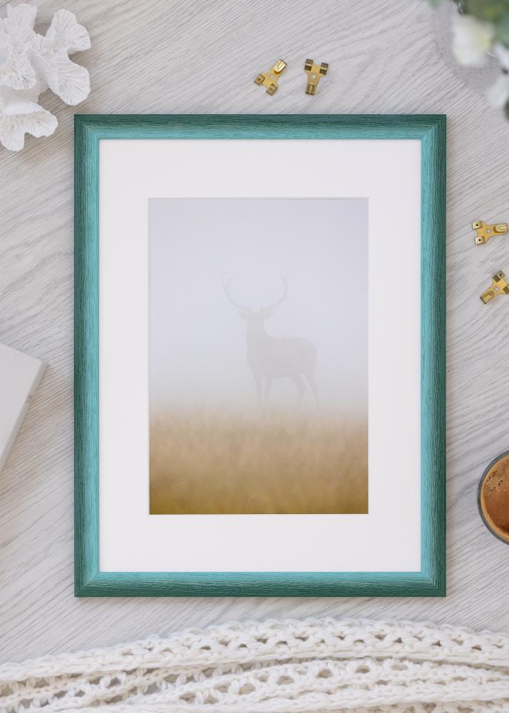 Jämtlands Ramfabrik Kader Cornwall Acrylglas Donkergroen 40x50 cm