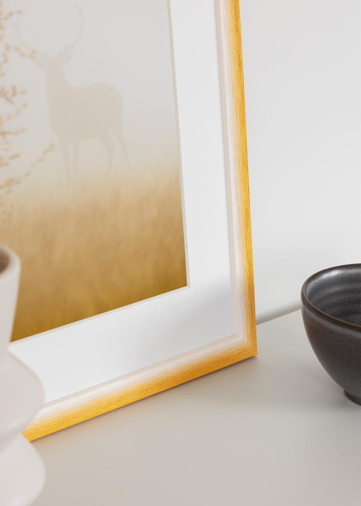 Jämtlands Ramfabrik Kader Cornwall Acrylglas Goud 30x40 cm