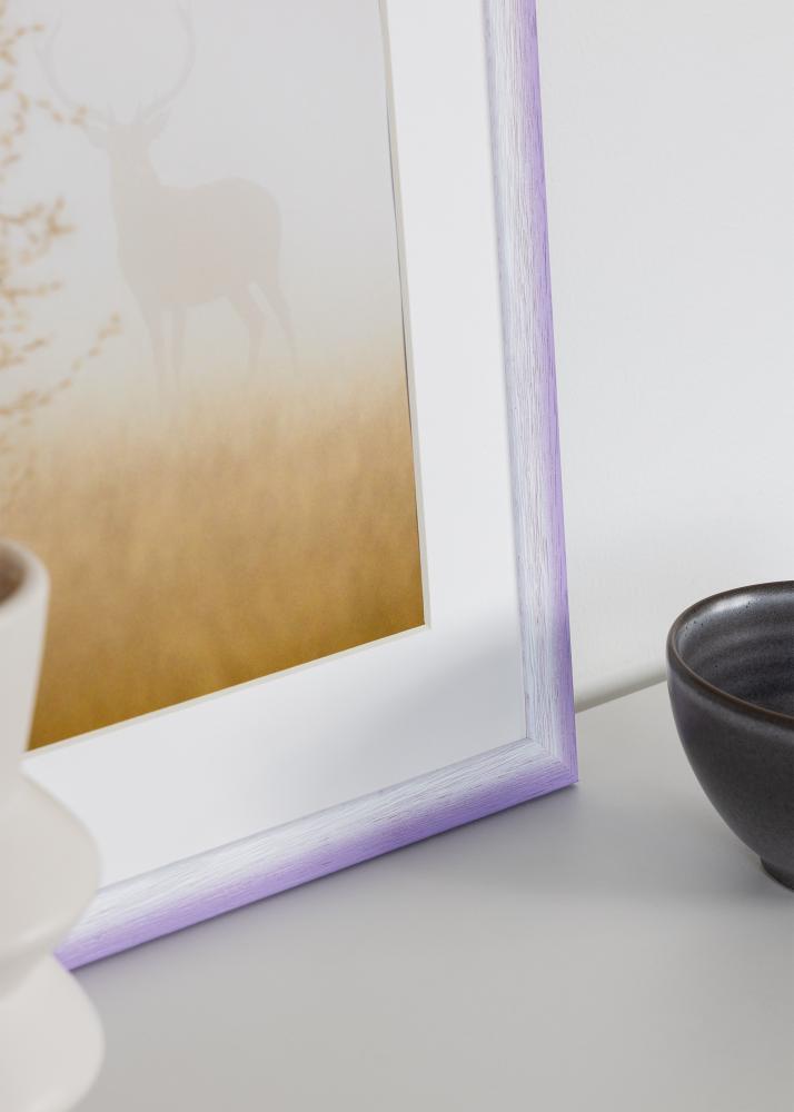 Jämtlands Ramfabrik Kader Cornwall Acrylglas Lichtpaars 40x50 cm