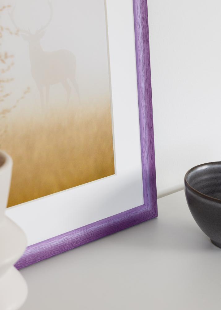 Jämtlands Ramfabrik Kader Cornwall Acrylglas Paars 40x50 cm