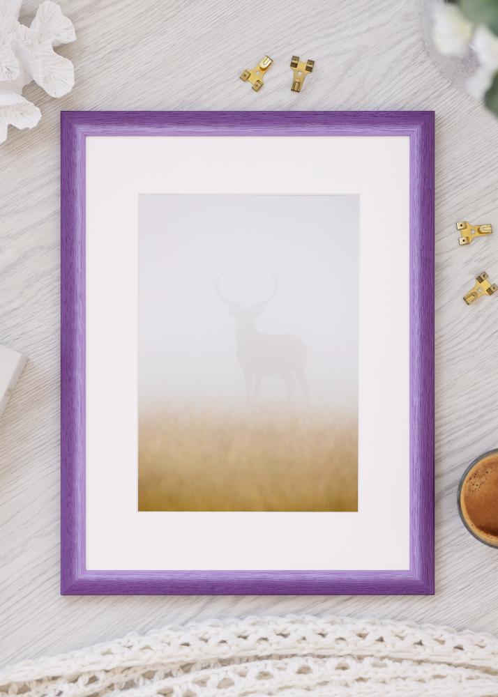 Jämtlands Ramfabrik Kader Cornwall Acrylglas Paars 40x50 cm