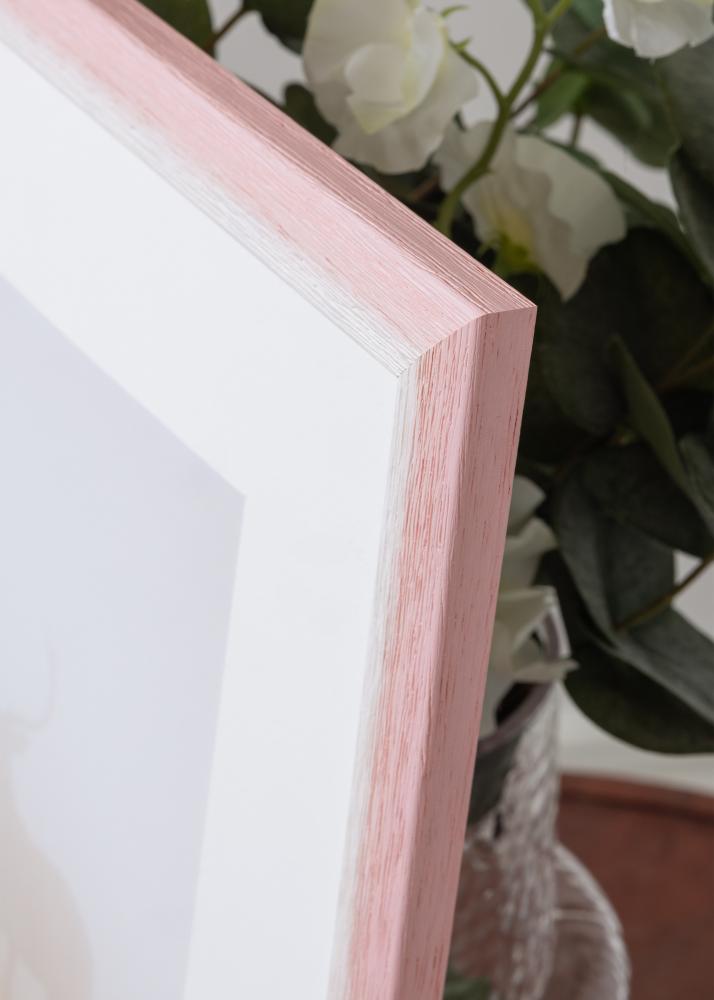Jämtlands Ramfabrik Kader Cornwall Acrylglas Roze 40x50 cm