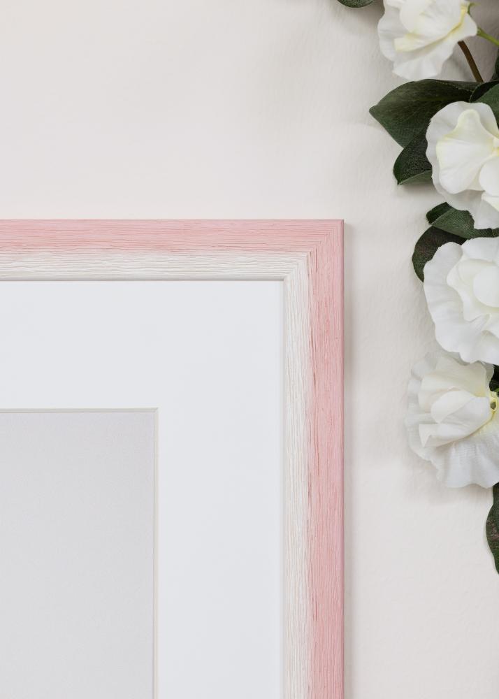 Jämtlands Ramfabrik Kader Cornwall Acrylglas Roze 40x50 cm