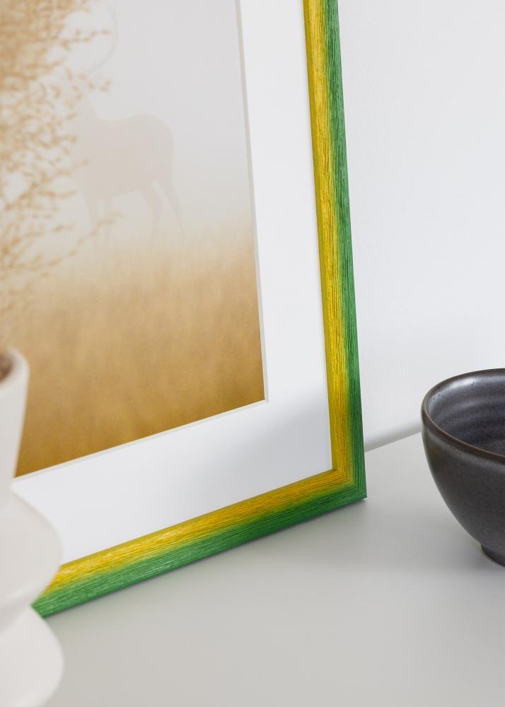 Jämtlands Ramfabrik Kader Cornwall Acrylglas Groen 30x30 cm