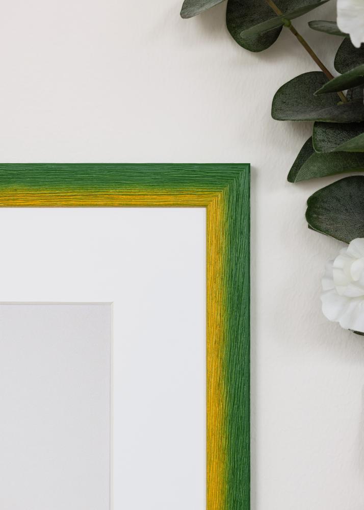 Jämtlands Ramfabrik Kader Cornwall Acrylglas Groen 30x30 cm