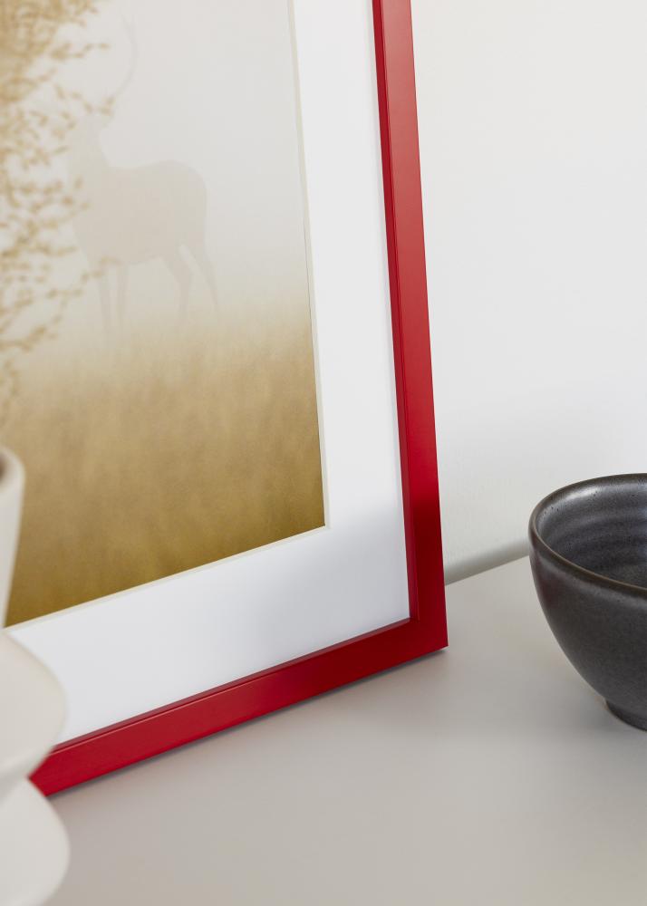 Jämtlands Ramfabrik Kader Kent Acrylglas Rood 60x80 cm