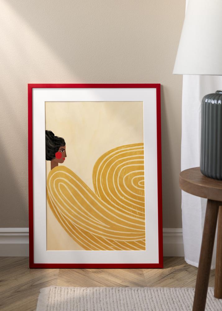 Jämtlands Ramfabrik Kader Kent Acrylglas Rood 60x80 cm