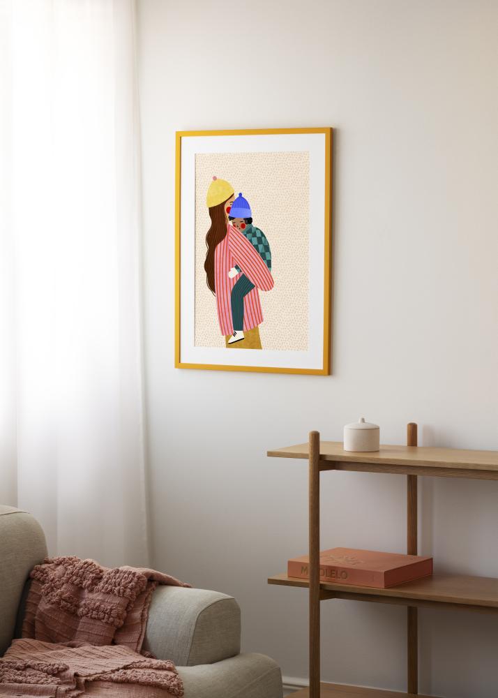 Jämtlands Ramfabrik Kader Kent Acrylglas Goud 21x29,7 cm (A4)