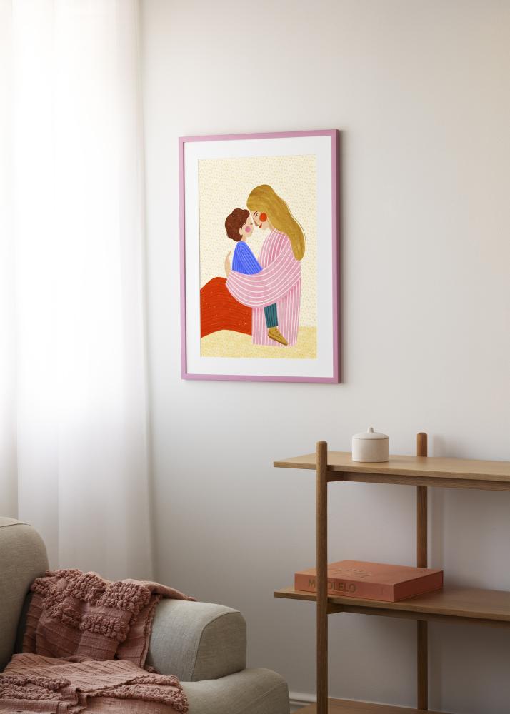 Jämtlands Ramfabrik Kader Kent Acrylglas Roze 59,4x84,1 cm (A1)