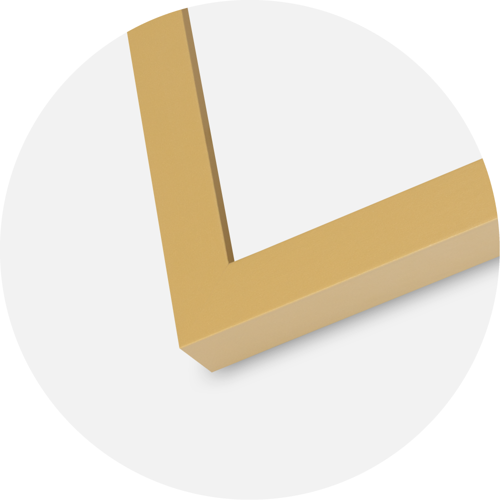 Jämtlands Ramfabrik Kader Selection Acrylglas Corn Yellow 59.4x84 cm (A1)