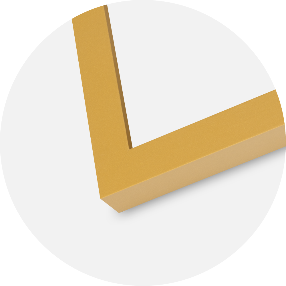 Jämtlands Ramfabrik Kader Selection Acrylglas Pineapple Yellow 42x59.4 cm (A2)