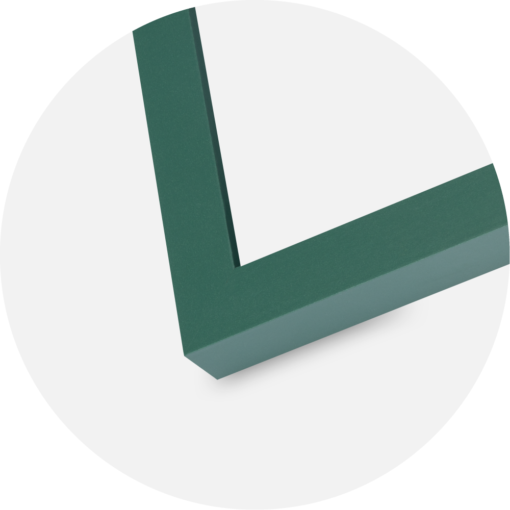 Jämtlands Ramfabrik Kader Selection Acrylglas Turquoise 60x80 cm